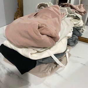 6 Hoodies- looking to sell as a bundle